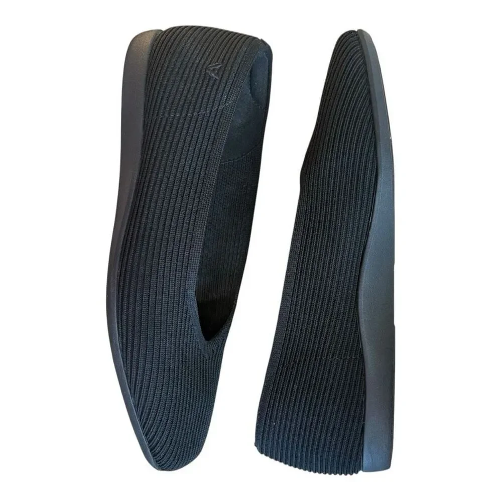 Vivian Margot Cloudwalker Flats Black Size 39 or 8 - Picture 7 of 9